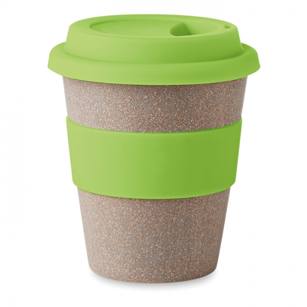 New Arrival Decal Printed Pretty 300ml Bamboo Fiber Cup With New Arrival Decal Printed Pretty 300ml Bamboo Fiber Cup With