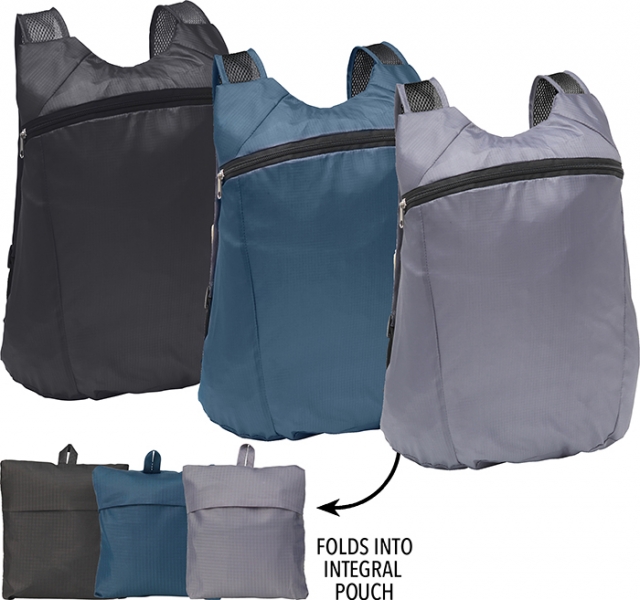 backpack that folds into a pouch