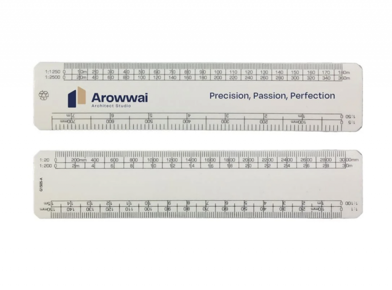 Over Shape Ruler Oval Scale Ruler - 150mm