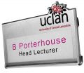 Reusable Shaped Acrylic Name Window Badge
