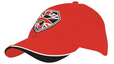 Promotional Baseball Cap with Indented Peak