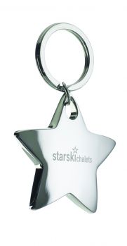 Promotional Star Metal Keyring 