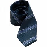 Branded Woven Micro Polyester Tie