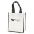 Printed Mini Contrast Shopping Bag