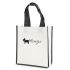 Printed Mini Contrast Shopping Bag