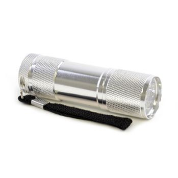 Promotional Metal Sycamore Solo 9 LED Torch