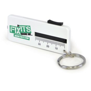 Promotional Venus Tyre Gauge Keyring