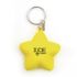 Promotional Stress Reliever Star Keyring
