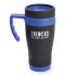 Promotional Engraved Oregon Black 400ml Thermal Travel Mug