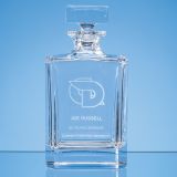 Personalised 0.7ltr Lead Crystal Berlinetta Spirit Decanter