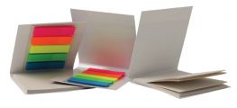 Promotional Index Markers and Note Pad