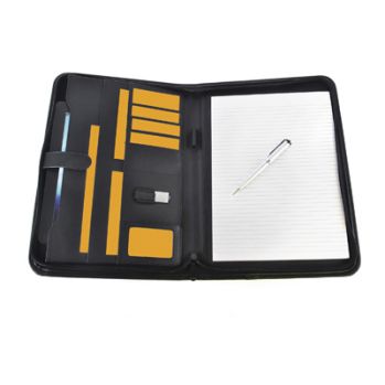 Promotional A4 Pickering Zipped Folder