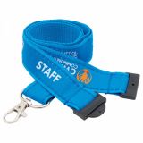 Promotional 20mm Woven Applique Lanyards