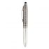 Engraved Brando Shiny Torch Pen with Stylus