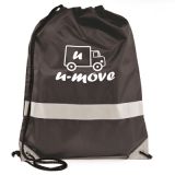 Branded Celsius Reflective Drawstring Bag