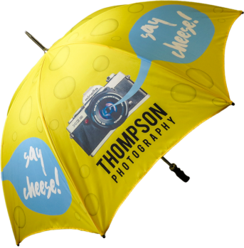 Promotional Bedford Silver Golf Umbrella