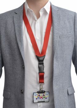 Promotional Deluxe Nylon Lanyard