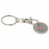 Promotional Enamel Trolley Coin Keyring - New Shape