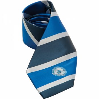 Branded Woven Micro Polyester Tie