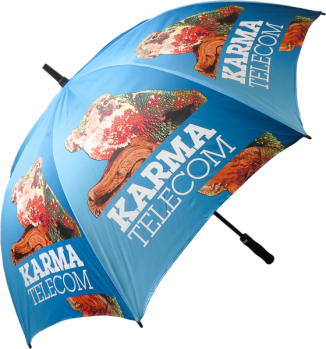 Promotional Fibrestorm Auto Golf Umbrella