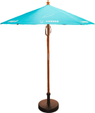 Promotional 2m Wooden Parasol
