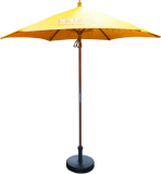 Promotional 2.5m Wooden Parasol