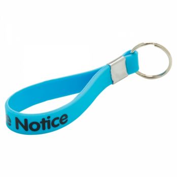 Promotional Silicone Loop Keyring