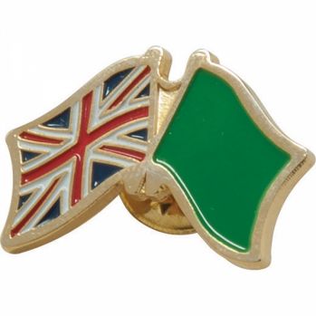 Promotional Stamped Iron Soft Enamel Infill Badge