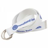 Promotional Polyester Canvas Belt with D-Ring