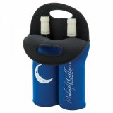 Promotional Neoprene Double Wine Bottle Holder