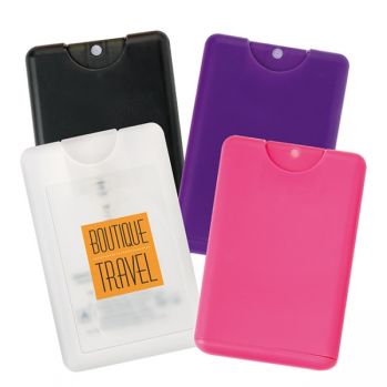 Personalised Credit Card Hand Sanitiser Spray