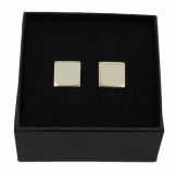 Engraved Plaza Cufflinks 