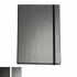 Branded A5 Casebound Notebook with Carbon Fibre Effect 
