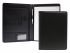 Promotional Black Sandringham Leather A4 Conference Folder