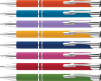 Branded Electra Classic DK/LT Soft Ballpen