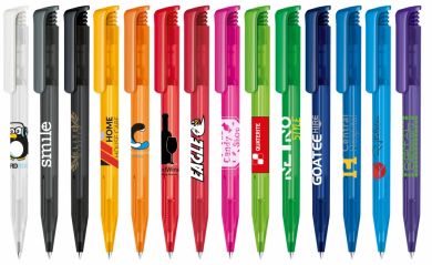 Printed Super Hit Frosted Plastic Ball pen