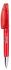 Promotional Bridge Clear Plastic Ball pen with metal tip