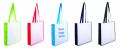 Printed Non Woven Contrast Shopping Bag with Coloured Gusset