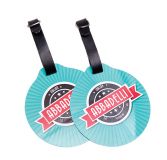 Round Photosmart Golf Bag Tag