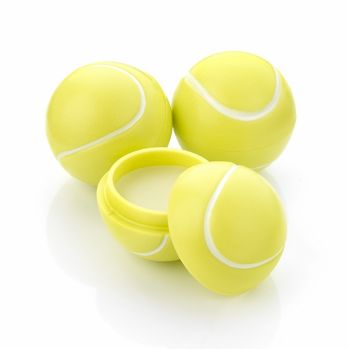Promotional Tennis Ball Shaped Lip Balm
