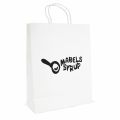 Branded Brunswick White Large Paper Bag