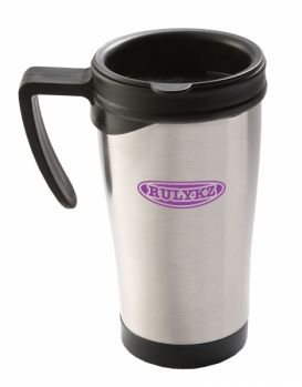 Branded Stainless Steel Thermo Travel Mug