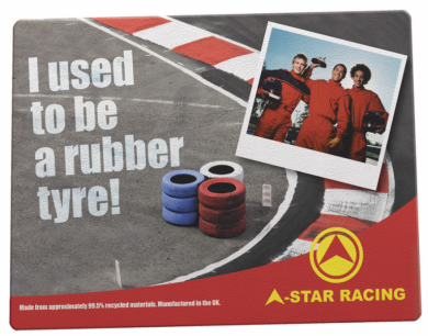 Promotional Brite-Mat Rectangle Mousemat Tyre