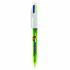 Promotional BIC 4 Colours Fluo ballpen