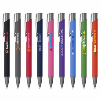 Full Colour Printed Crosby Gunmetal Ballpen