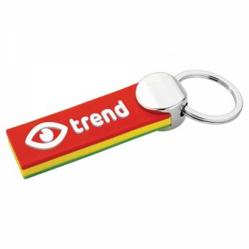 Promotional Soft PVC Sandwich Keyring