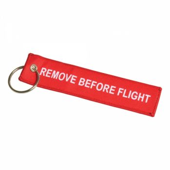 Promotional Flight Tag Keyring