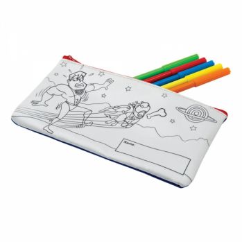 Promotional Colour-In Pencil Case