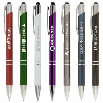 Engraved Crosby Shiny Stylus Ballpen