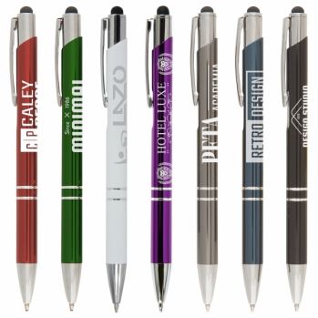 360 Engraved Crosby Shiny Stylus Ballpen